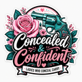 Concealed & Confident Stickers
