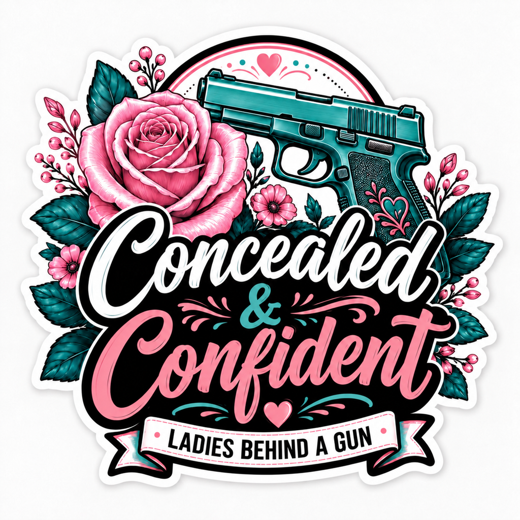 Concealed & Confident Stickers