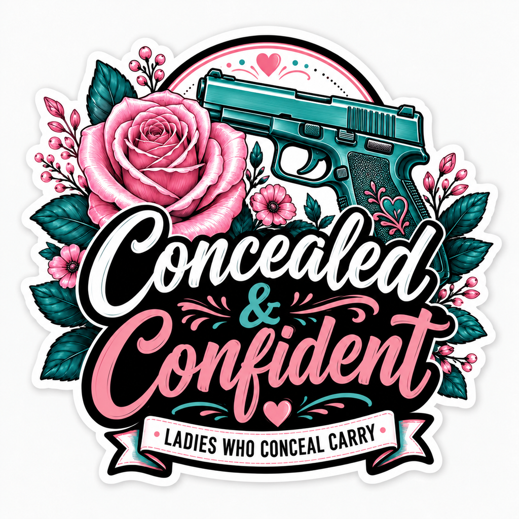 Concealed & Confident Stickers