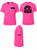Short Sleeve Ladies Behind A Gun T-Shirt